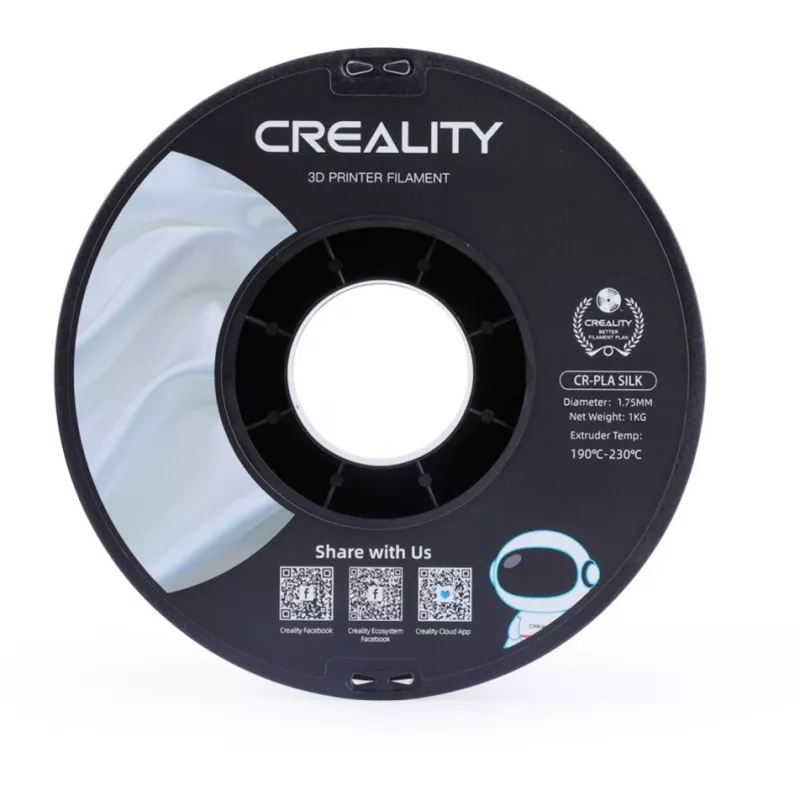Materiale per stampa 3D Creality 3D 3301120006 blu seta 1 kg 1,75 mm