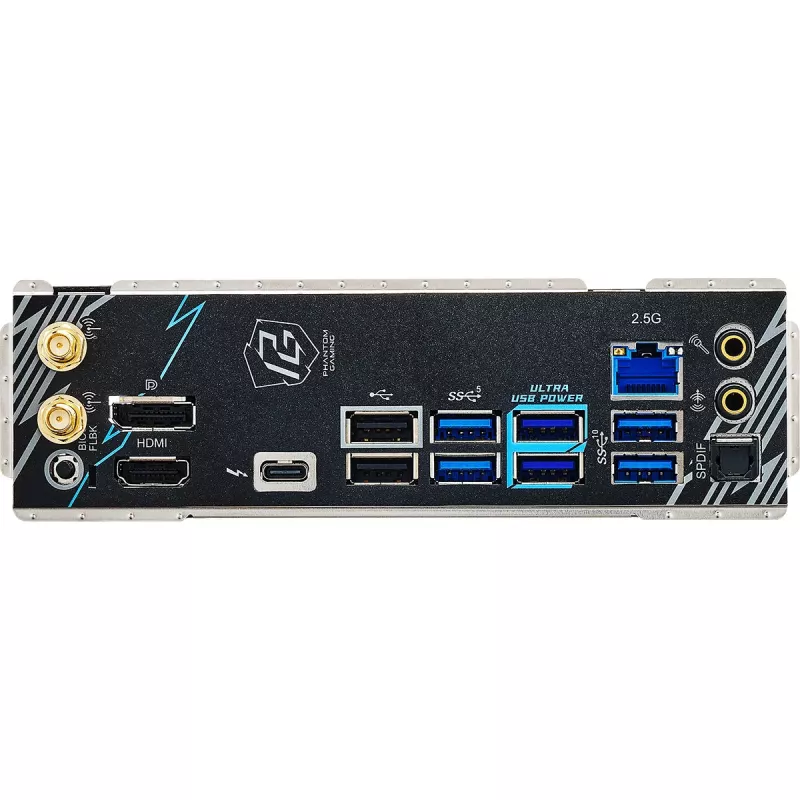 Scheda madre ASRock B860M Lightning WiFi — Intel B860, LGA1851, microATX, DDR5, 4 DIMM, Wi‑Fi 6E, 2.5Gb LAN, Thunderbolt 4