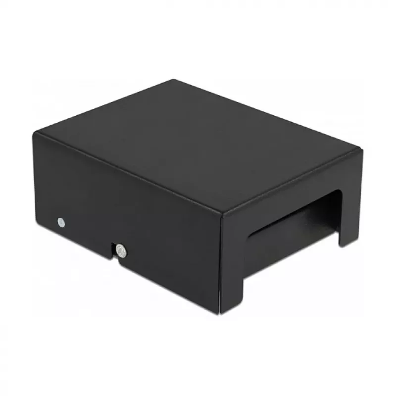 Patch panel DeLOCK keystone 4 porte nero