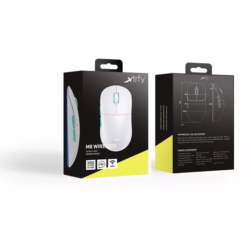 Mouse da gaming CHERRY XTRFY M8