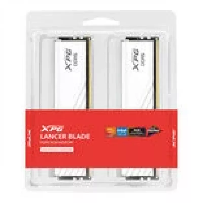 RAM DDR5 desktop ADATA XPG Lancer Blade 48GB (2x24GB) 6000 MT/s CL36 RGB bianco
