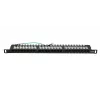 Patch panel Extralink CAT6 UTP 0.5U 24 porte