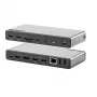 ALOGIC DV4 - docking station - per laptop - USB-C / USB-A - 3 x HDMI, DP - 1GbE (DUCDV4)