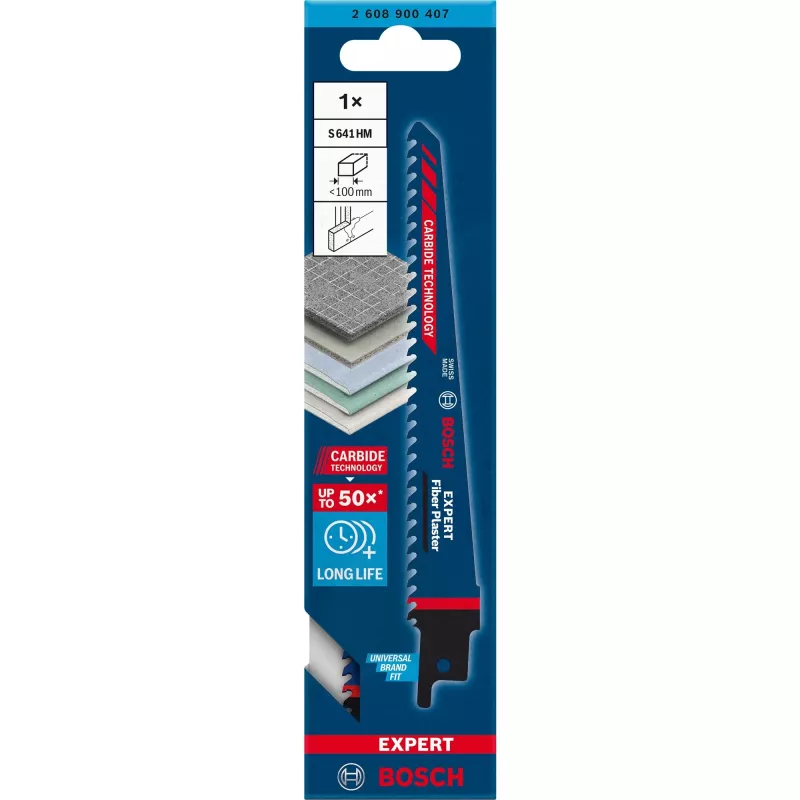 Bosch S 641 HM lama per seghetto a sciabola acciaio al carbonio (HCS) 1 pz.