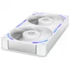 Ventola per case PC NZXT F240X 120 mm bianco, 1 pz., 240 × 120 × 30 mm