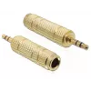 Adattatore cavo DeLOCK 65360 3,5 mm su 6,35 mm oro