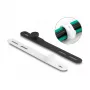 Fascetta fermacavi riutilizzabile DeLOCK Soft Tie 10 pezzi nero bianco