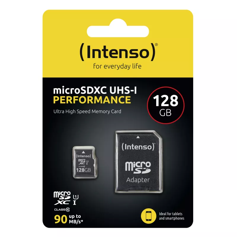 Scheda di memoria Intenso 128 GB MicroSD UHS-I Classe 10 3424491