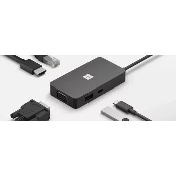Dock per laptop Microsoft 1E4-00002 nero