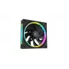 DeepCool FL12R 3-in-1 ventole per case da 120 mm (3 pz.), Reverse, PWM a 4 pin, 500-2150 giri/min, FDB, nere