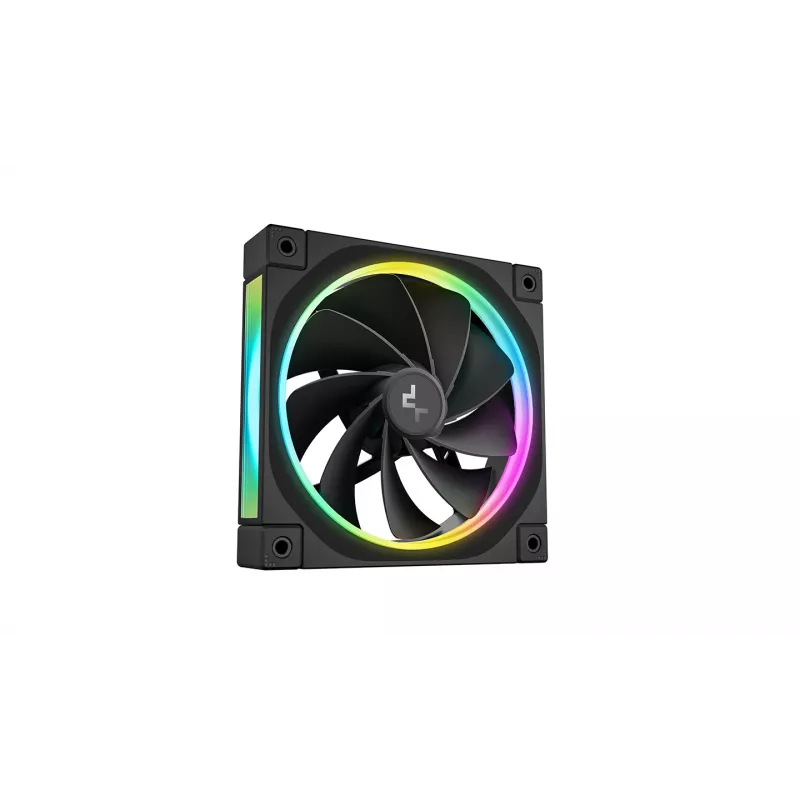 DeepCool FL12R 3-in-1 ventole per case da 120 mm (3 pz.), Reverse, PWM a 4 pin, 500-2150 giri/min, FDB, nere