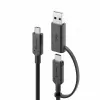 Cavo ALOGIC Elements Series USB-C a USB-C con adattatore USB-A 1,2 m 5 A 10 Gbit/s