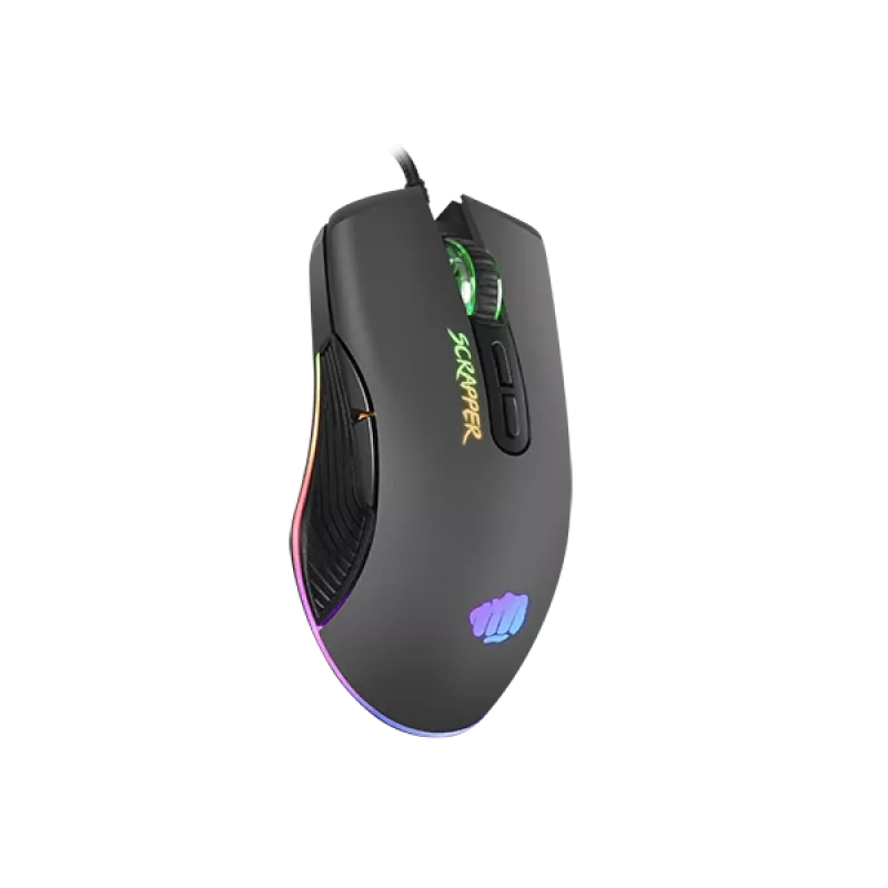 FURY Scrapper Mouse da gaming per ambidestri USB Type-A Ottico 6400 DPI