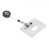 Durable 8016 portabadge orizzontale trasparente 10 pezzi