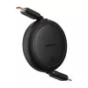 Baseus Free2Pull Mini cavo USB-C a USB-C, 60 W, 1 m, (nero)