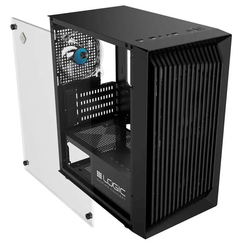 Case per computer Logic Concept Atos AM-ATOS-10-0000000-0002 ATX nero