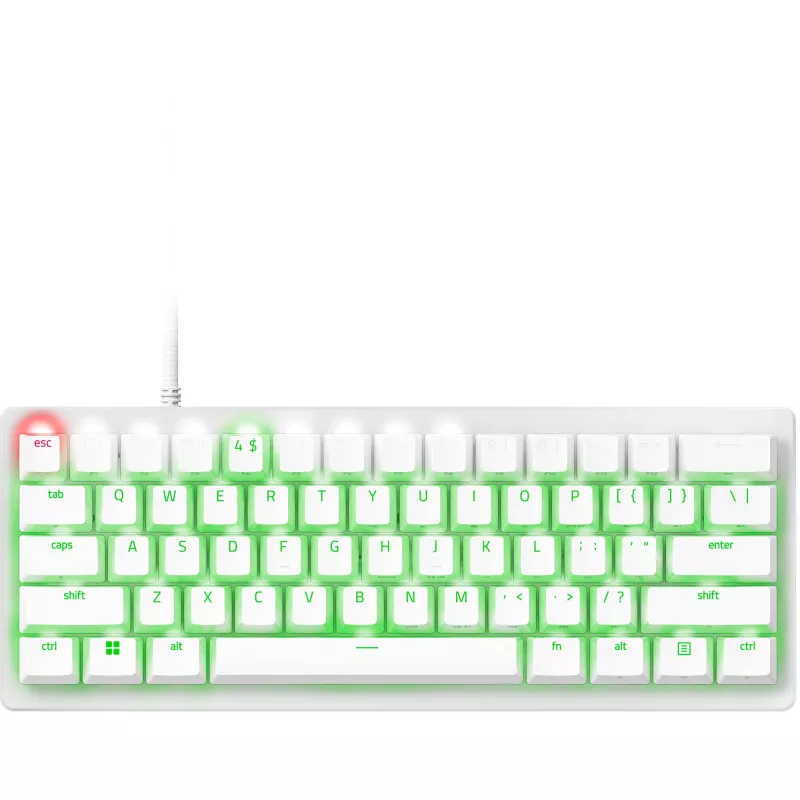 Razer Huntsman V3 Pro Mini - bianco - layout tedesco P - tastiera - ottica (RZ03-04992000-R3G1)