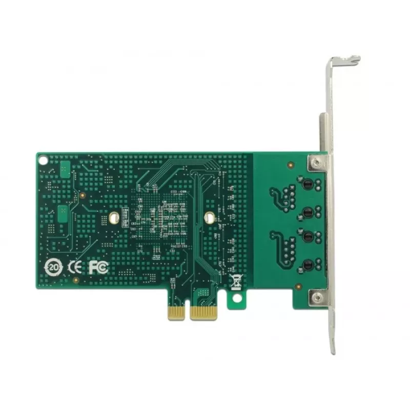 Scheda PCIe Delock 2x Gigabit LAN adattatore di rete