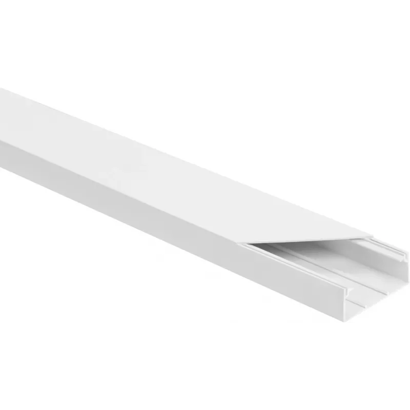 Set canalina portacavi BIANCO LS 60x25 2 m (CONFEZIONE DA 10 pz.)