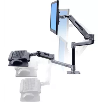 ERGOTRON WorkFit-LX, sistema di montaggio sit-stand per scrivania