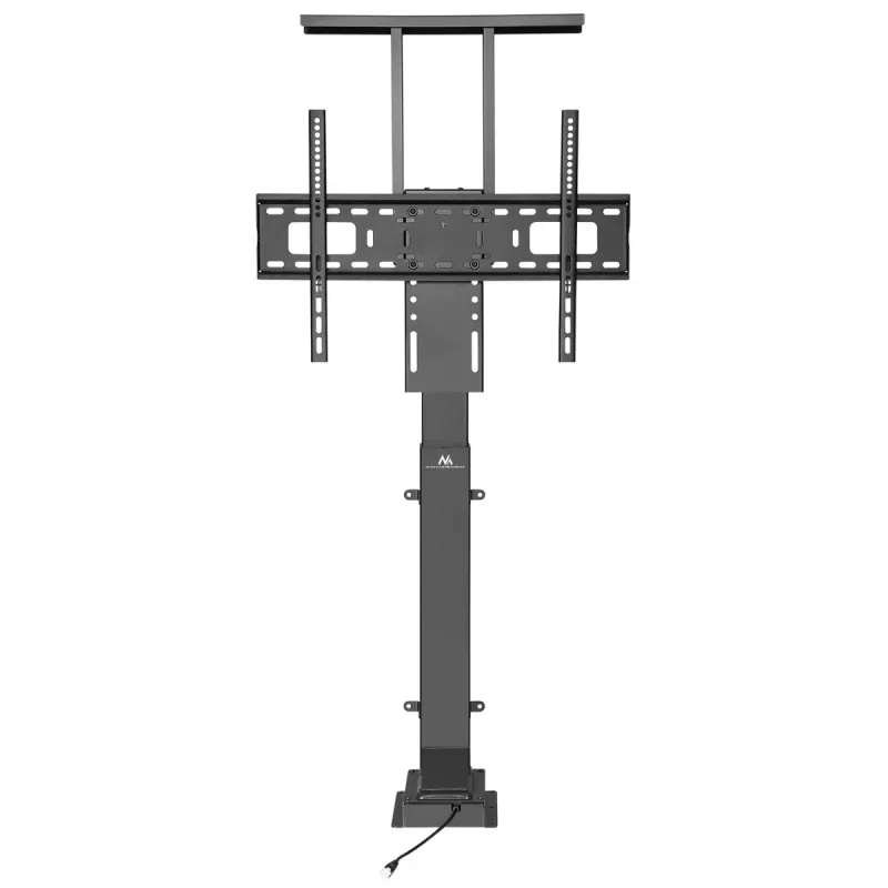 Maclean MC-866 supporto TV elettrico a scomparsa per 37-65 pollici (94-165,1 cm), telecomando, VESA fino a 600×400, max 50 kg, nero