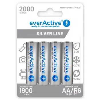 Batteria per uso domestico Everactive EVHRL6-2000 batteria ricaricabile AA nichel-metallo idruro (NiMH)