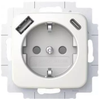 BUSCH JAEGER presa SCHUKO USB-A+C 20 EUCB2USBAC-214 (2CKA002011A6296)