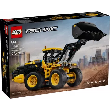 LEGO Technic Volvo L120 pala gommata elettrica modello 42209, 973 pezzi, per bambini da 9 anni, 140×110×350 mm