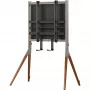 One for All Falcon Universal WM 7481 - base - per TV LCD / soundbar - noce, antracite - dimensione schermo: 81,3–177,8 cm (32–70