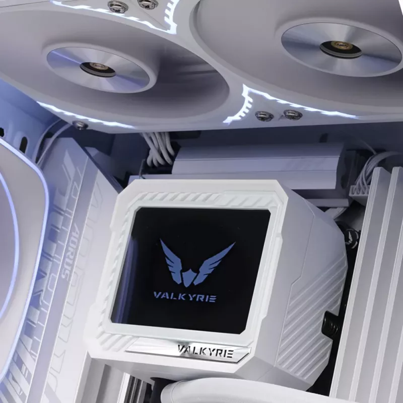 Dissipatore CPU a liquido Valkyrie VK-AIOV240W radiatore da 240 mm con LCD