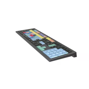 Logickeyboard LKB-CBASE-A2M-UK Tastiera Universale USB QWERTY UK-Inglese Nero