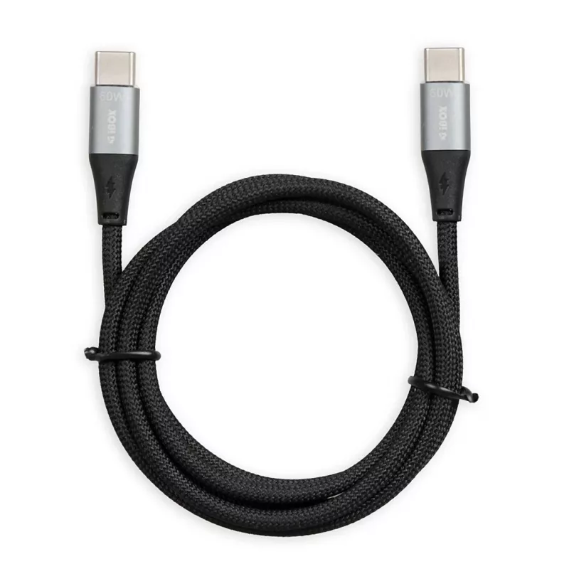 Cavo USB-C iBOX IKUTC 60W 2m nero