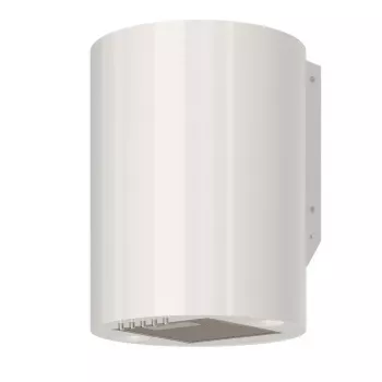 Cappa aspirante MAAN Elba Mini WPB 431 — bianco, corpo in acciaio, controllo elettronico, 120–300 m³/h, ø310 mm, altezza 400 mm