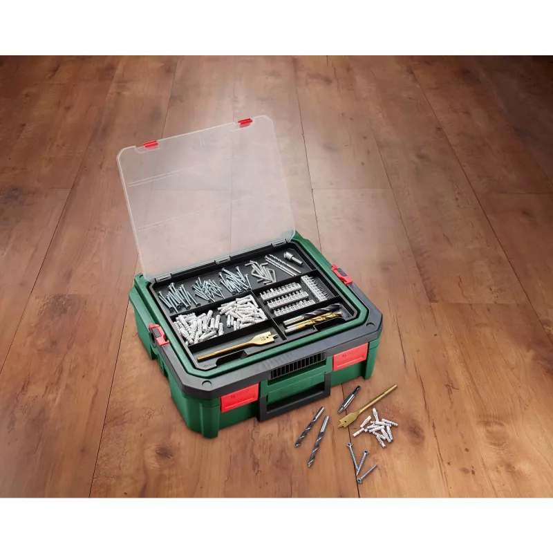 Scatola portautensili Bosch SystemBox 1600A01SR4 rettangolare verde 343 x 391 x 171 mm