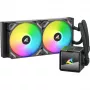 Dissipatore a liquido per CPU Sharkoon S50 ARGB, nero