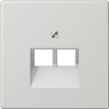 JUNG LS 969-2 UA LG - grigio - termoplastica - convenzionale - JUNG - UAE 2 x 8 UPO - UAE 8-8 UPO - UAE 8-8 UPOK6E - UAE 8-8 UPOK6 - MK-POF-2UAE - RJ-45