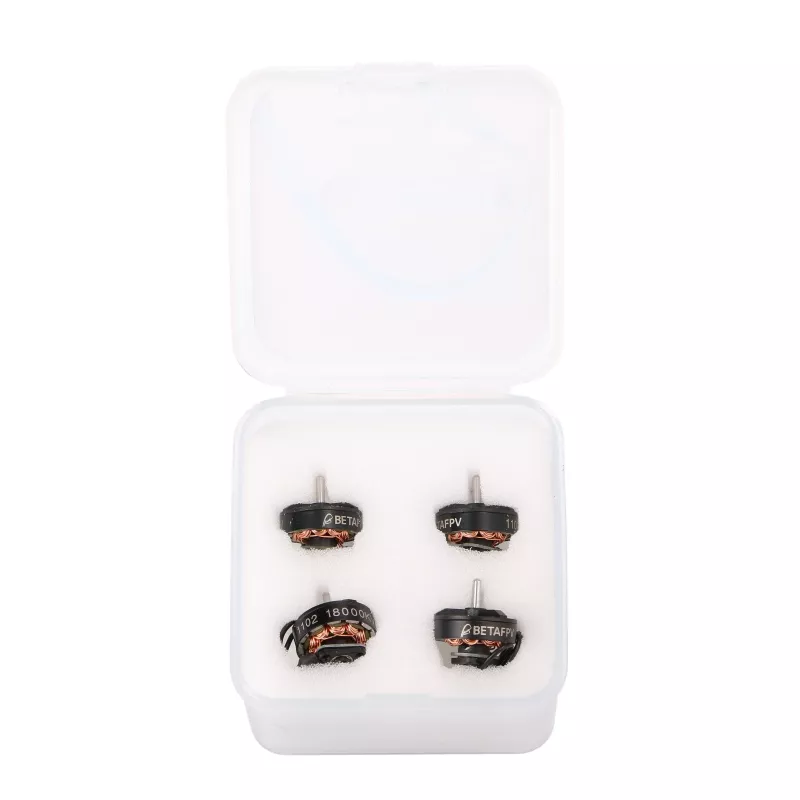 Set motori brushless per drone BETAFPV 1102 18000KV, 4 pezzi, lunghezza statore 45 mm