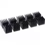 Dissipatore in alluminio Alphacool GPU RAM 15x15mm - nero 10 pz. (17155)