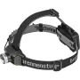 LuxPremium Lampada frontale LED KL 200F, torcia nero/grigio