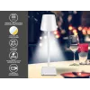 Lampada da tavolo ricaricabile Beper P201UTP102, interruttore touch, 2 W