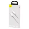 Cavo USB-C a Lightning Baseus High Density intrecciato, 20W, PD, 2m (bianco)