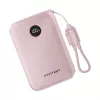 Powerbank Vention FKAP0-C 10000 mAh, 2× USB-C + 1× USB-A, 22,5 W, rosa