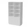Armadio contenitore Cama Meble LIVERTI libreria 100×420×1705 mm bianco