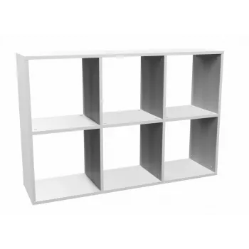 Topeshop MALAX 2X3 BIEL libreria da soggiorno