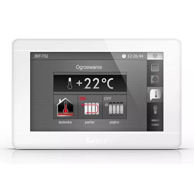 SATEL KEYPAD INT-TSI-W GRAFICO 7 POLLICI (BIANCO)