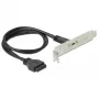 Staffa per slot DeLOCK 89937 con 1 x connettore USB Type-C