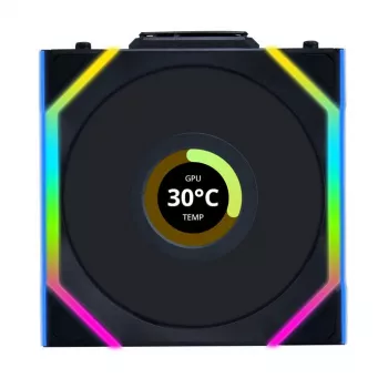Lian Li UNI FAN SL Wireless LCD 120 nero 3 pz.
