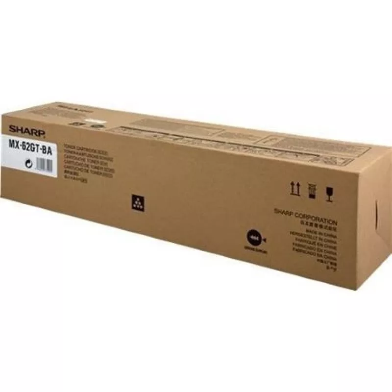 Toner Sharp MX62GTBA 2000 pagine nero