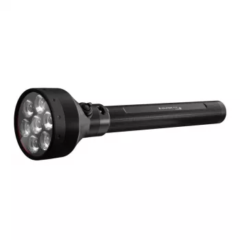 Torcia Ledlenser P21R nera ricaricabile LED, 1000 lm, IP68, batteria 32700, fascio 1100 m
