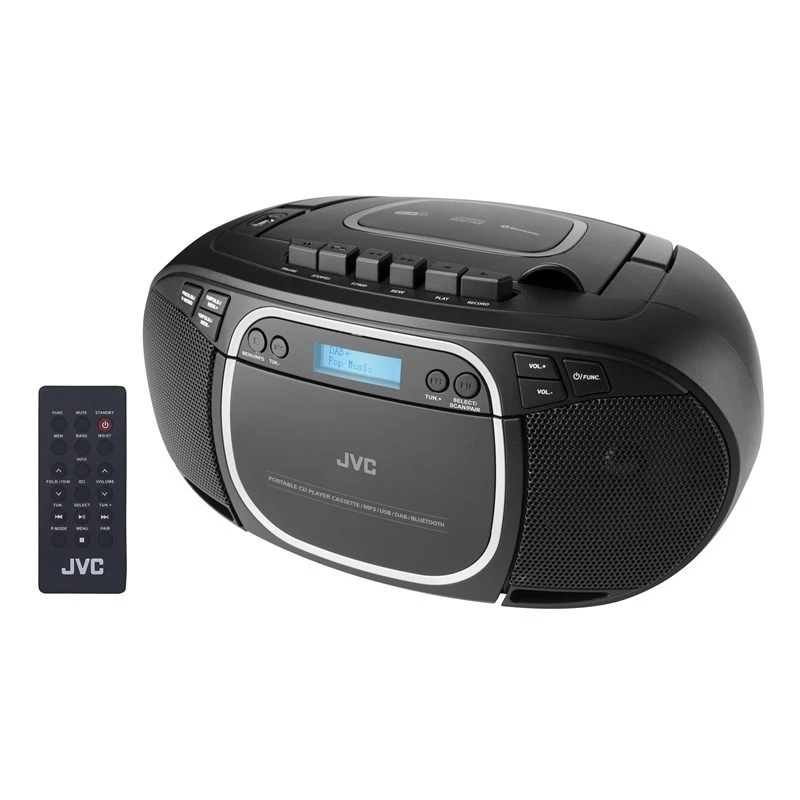 JVC RC-E561B-DAB lettore CD nero lettore CD portatile